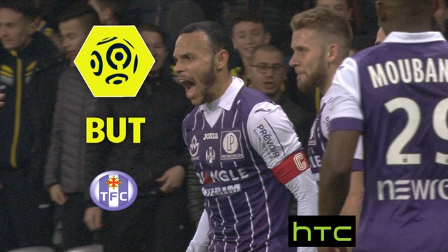 But Martin BRAITHWAITE (43ème) / Toulouse FC - SC Bastia - (4-1) - (TFC-SCB) / 2016-17
