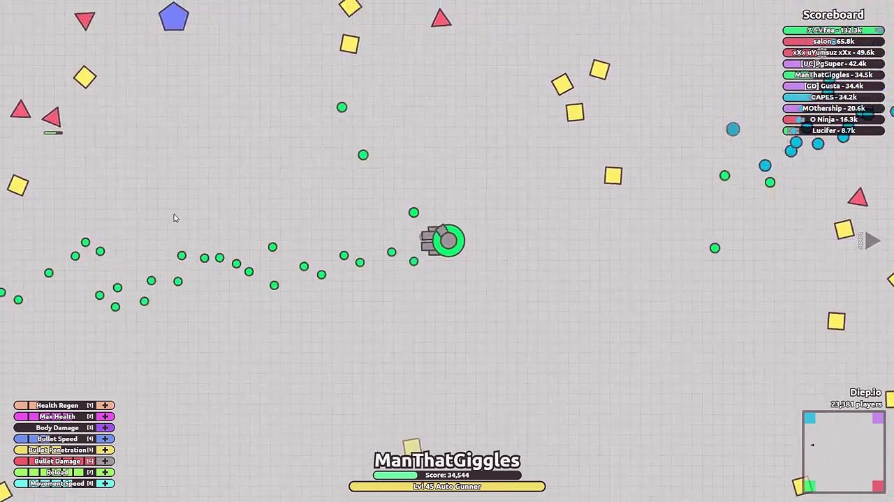 Diep.io with my friend Trace ( ͡° ͜ʖ ͡°)