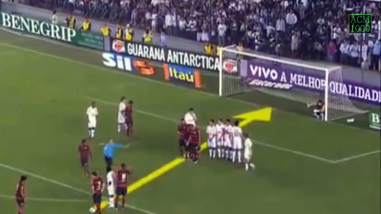 As COBRANÇAS de FALTA mais LOUCAS do Futebol - IMPRESSIONANTE!