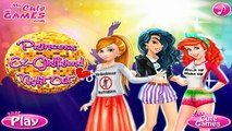 Disney Princess Ariel Anna and Jasmine Ex Girlfriend Night Out Dress Up Game for Girls