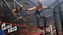 WWE Top 10 | Elimination Chamber Match eliminations - Full HD