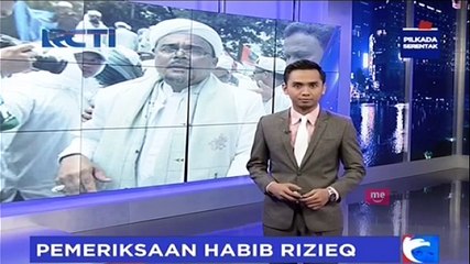Jalani Pemeriksaan, Habib Rizieq Jawab 36 Pertanyaan