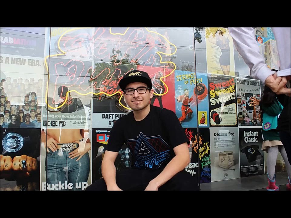 A look at Daft Punk's LA pop-up store