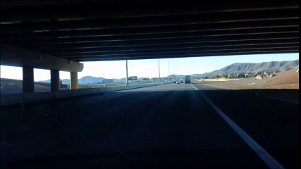 Barstow Drive 2, California Drive from Las Vegas, Nevada on Highway 15