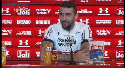 Pratto llega al Sao Paulo con las ganas de llenar las estanterías del club