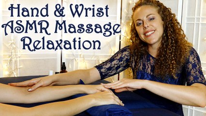 Relaxing ASMR Massage Hand, Wrist Forearm ~ Soft Spoken Spa Treatment