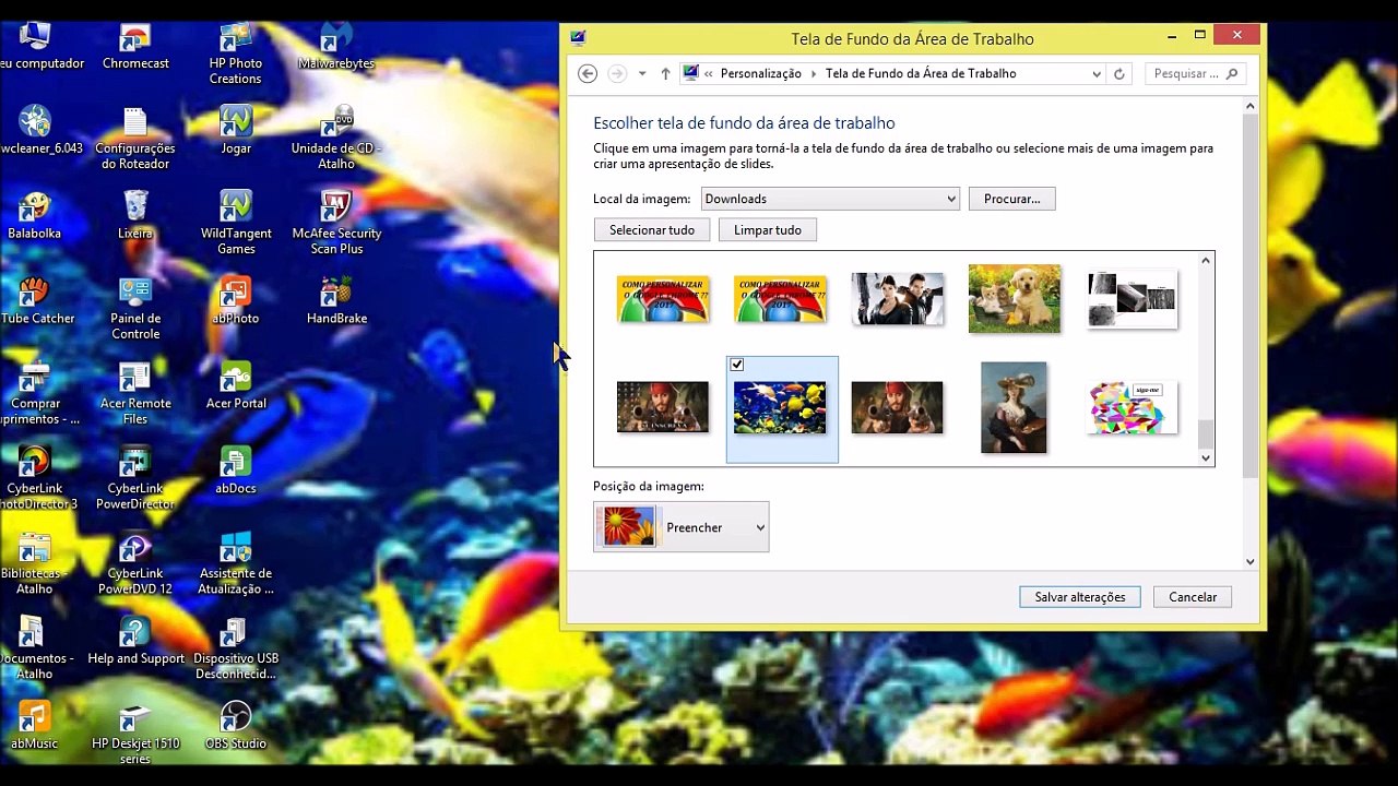 COMO PERSONALIZAR  A ÁREA DE TRABALHO DO WINDOWS 8,NOVO 2017