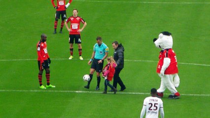 12/02/17 : SRFC-OGCN : coup d'envoi Yoann Bigné