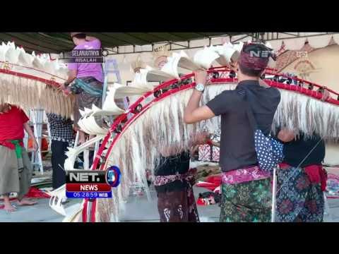 Lomba Penjor dan Gebongan di Bali Tradisi Jelang Galungan - NET5