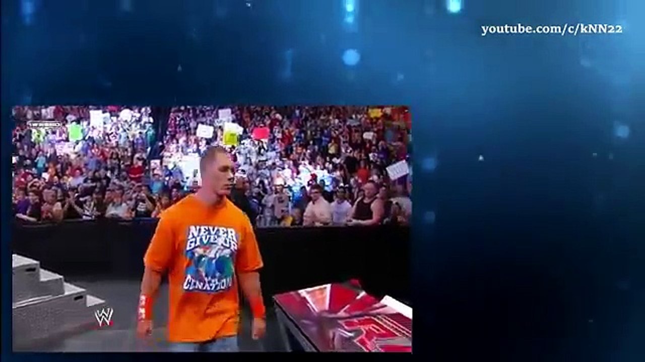 WWE John Cena vs Team Nexus 6 on 1 Handicap Match WWE Raw 2017