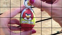 2 Angry Birds Surprise Eggs - Surprise Eggs Toys Review