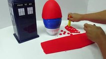 HOW TO BUILD Dr. Who DALEKS with PLAY-DOH! A Play-Doh Dr. Who Surprise Egg Tutorial