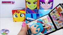 My Little Pony Equestria Girls Surprise Cubeez Cubes Dazzlings Surprise Egg and Toy Collector SETC