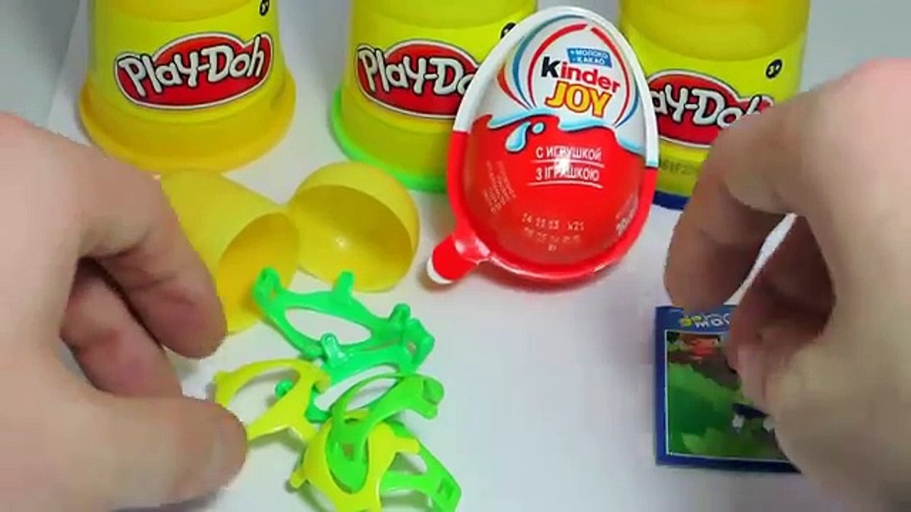 5 Surprise eggs play doh kinder joy kinder surprise The Simpsons - Киндер Сюрприз и Киндер Joy