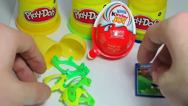5 Surprise eggs play doh kinder joy kinder surprise The Simpsons - Киндер Сюрприз и Киндер Joy