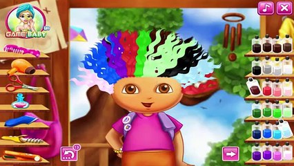 Game Baby Tv Episodes 117 - Dora The Explorer - Baby Dora Real Haircuts Games