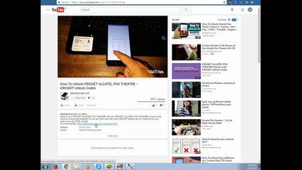 CRICKET ALCATEL MOBILE Network Unlock Code – AT&T UNLOCK CODE