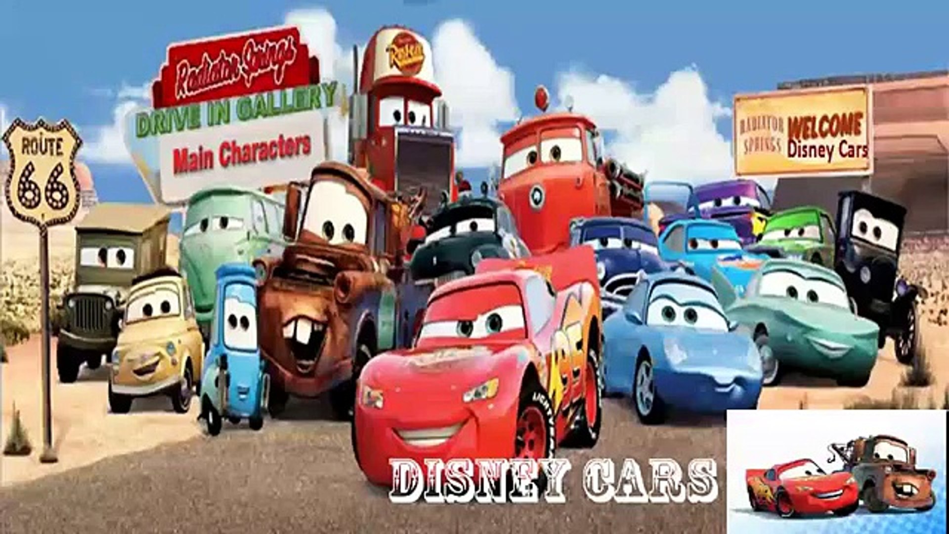 Cars 3 - Disney cars 2016 || Disney Pixar Cars Lightning McQueen | Kids Movie and The Cars 1