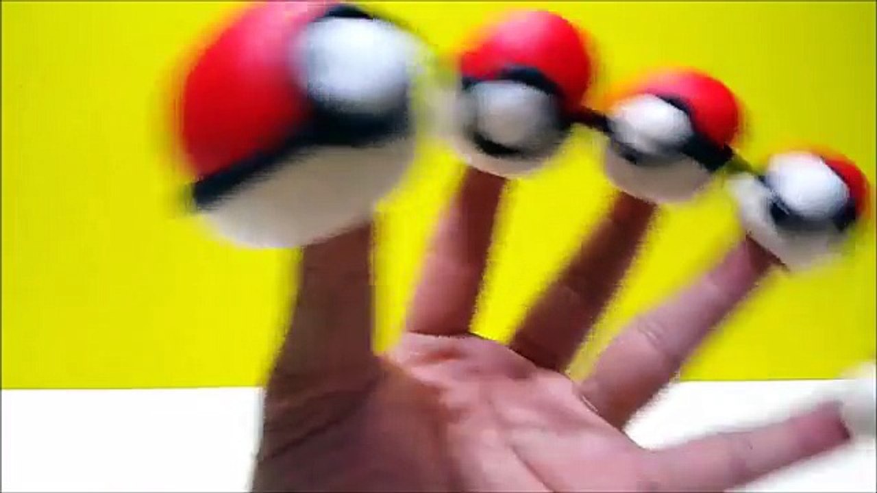 Sing Along Finger Family Song Pokemon Ball Fun Kids Song