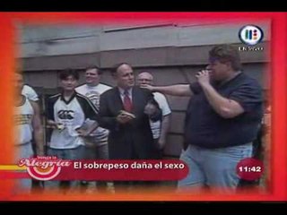 El sobrepeso ¿afecta el sexo?