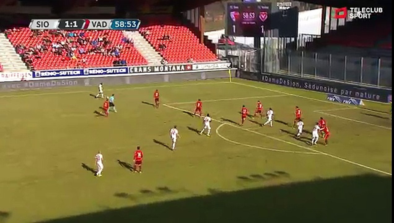FC Sion 2:1 FC Vaduz (Swiss Super League 12 February 2017)
