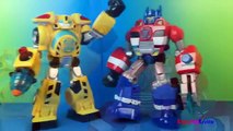 Transformers Optimus Prime Bumblebee Electronic lights & sounds Playskool Heroes