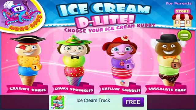 Ice Cream DLite Crazy Chef - TabTale Android gameplay Movie apps free kids best top TV film