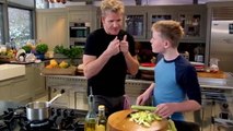 Buttermilk Fried Chicken with Sweet Pickled Celery - Gordon Ramsay