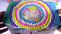 DIY Disney Princess DohVinci Treasure Box! Decorate with Glitter Stickers! Lip Gloss & Jewelry!