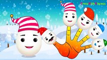 Christmas Easter Eggs Cartoon Finger Family Song Easter Eggs Finger Family Rhyme | English Rhymes