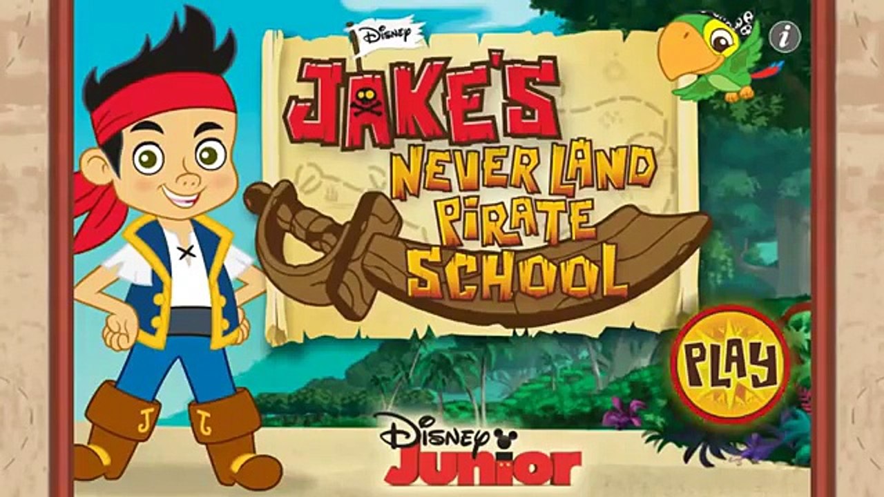 Jake and the Neverland Pirate school by Disney video game for kids