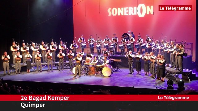 Concours des bagadoù à Brest. Cap Caval emporte la première manche