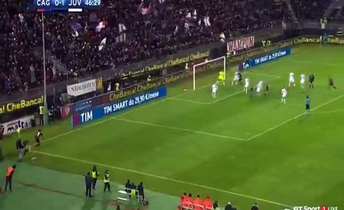 Cagliari 0 - 2 Juventus 12-02-2017
