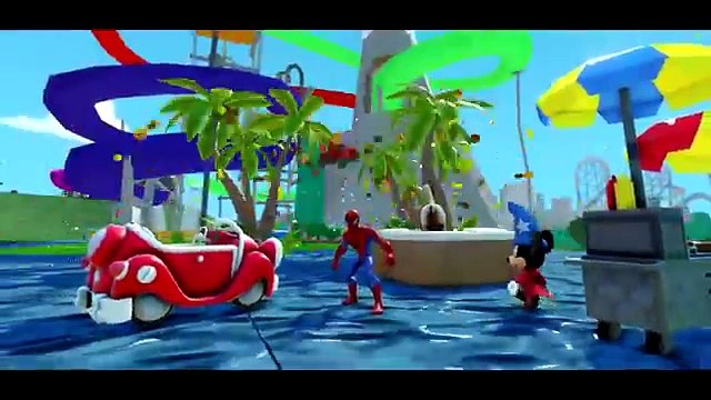 Incy Wincy Spider, Itsy Bitsy and Nursery Rhymes Fun with Spiderman Disney Kids Songs & Mo