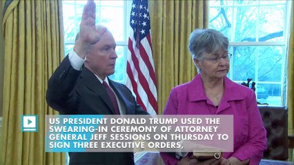 President Donald Trump Signs New Law