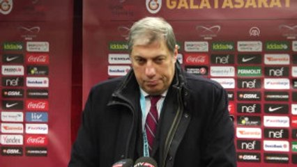 Maçın Ardından - Galatasaray Kulübü Sportif AŞ Yöneticisi Levent Nazifoğlu (1)