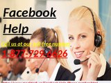 Quick solution for Facebook Help Call at 1-877-729-6626 toll-free