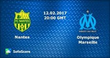 All Goals & Highlights HD - Nantes 3-2 Marseille 12.02.2017