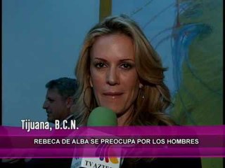 Rebeca de Alba se preocupa por la entrepierna masculina