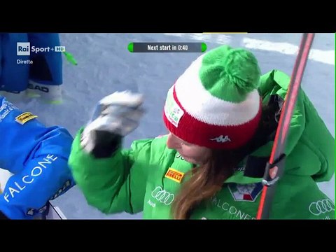 Alpine Skiing World Championships St. Moritz 2017 Downhill Women Interviews Goggia Fanchini