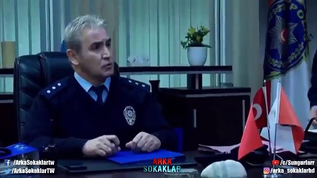 Arka Sokaklar - Mesut Tunça Tokat Vuran Polise Sert Çıkışır!!