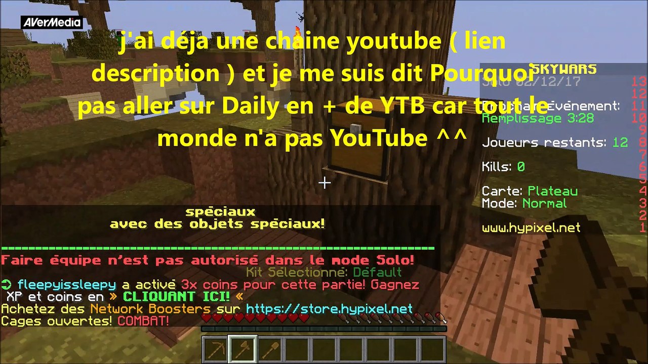 Présentation sur Minecraft