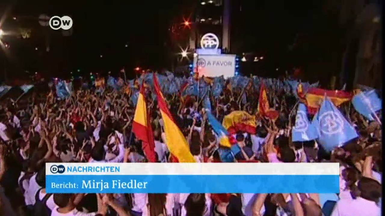 Spanien: Konservative gewinnen Parlamentswahl | DW Nachrichten