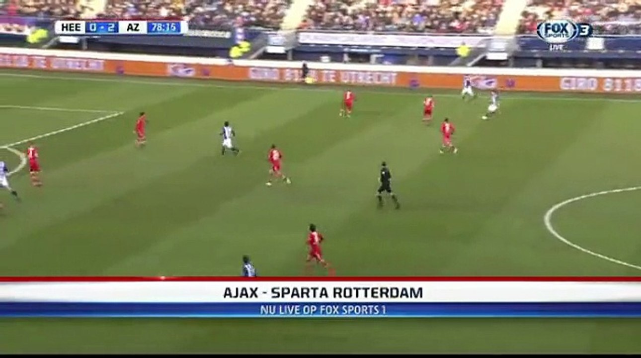 sc Heerenveen 1-2 AZ Alkmaar 12-02-2017