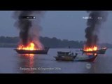 Ribuan Nelayan Tanjung Balai Asahan Bakar 4 Kapal Pukat Tarik dan Trawl - NET12