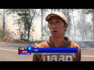 Kebakaran Lahan Kosong di Palangkaraya Berlangsung Hingga Malam - NET5