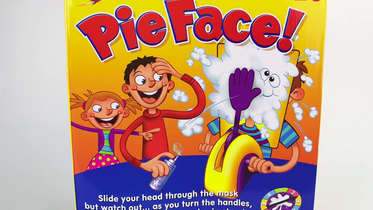 PIE FACE CHALLENGE!!! Messy Whipped Cream in the FACE Game!