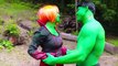 Lady Hulk kidnapped! w Hulk Vs Venom & Vampire! Superhero fun