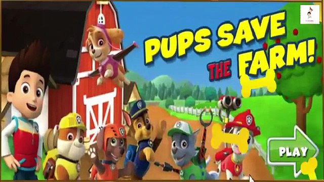 PAW PATROL- Pups Save The Farm - Full Episode - Kids Game Movie
