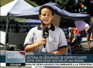 Brasil: mantienen familiares de policías en huelga apoyo al movimiento
